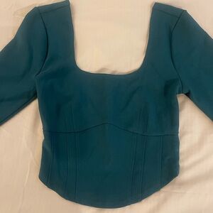Abercrombie & Fitch Teal Blouse